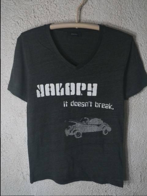 n4100 RAGEBLUE レイジブルー 半袖 Vネック JALOPY 旧車 ポンコツ車 プリント tシャツ 人気 送料格安拍卖