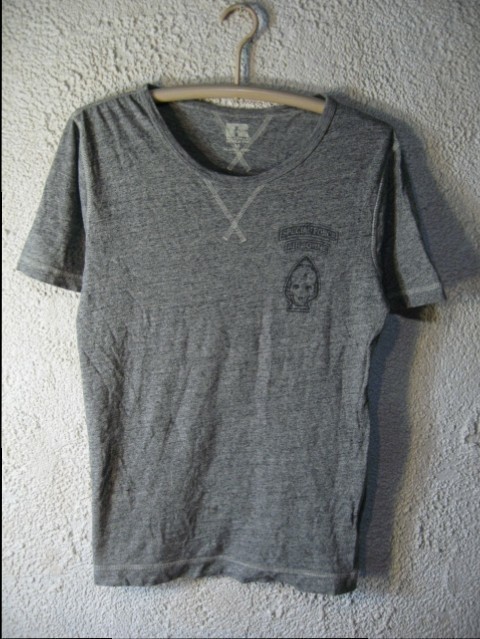 n747 ラッセル RUSSELL 半袖 スカル プリント tシャツ 人気 送料格安 拍卖