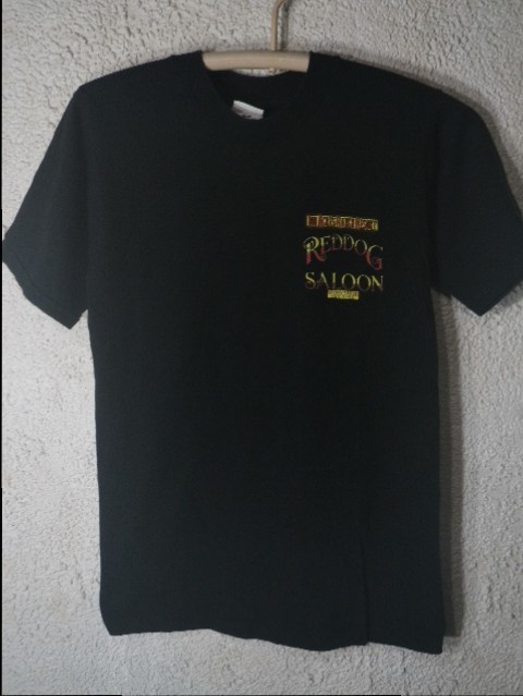 n4652 フルーツ ジャマイカ製 アメリカ製 90s 00年代 ビンテージ ストーニークリーク ランチ リゾート 乗馬 施設 tシャツ 拍卖