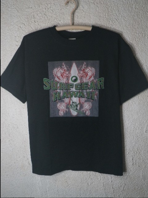 n3932 美品 anvil アンビル エルサルバドル製 90s 00年代 ビンテージ SURF HAWAII サーフ ハワイ ノースショア tシャツ拍卖