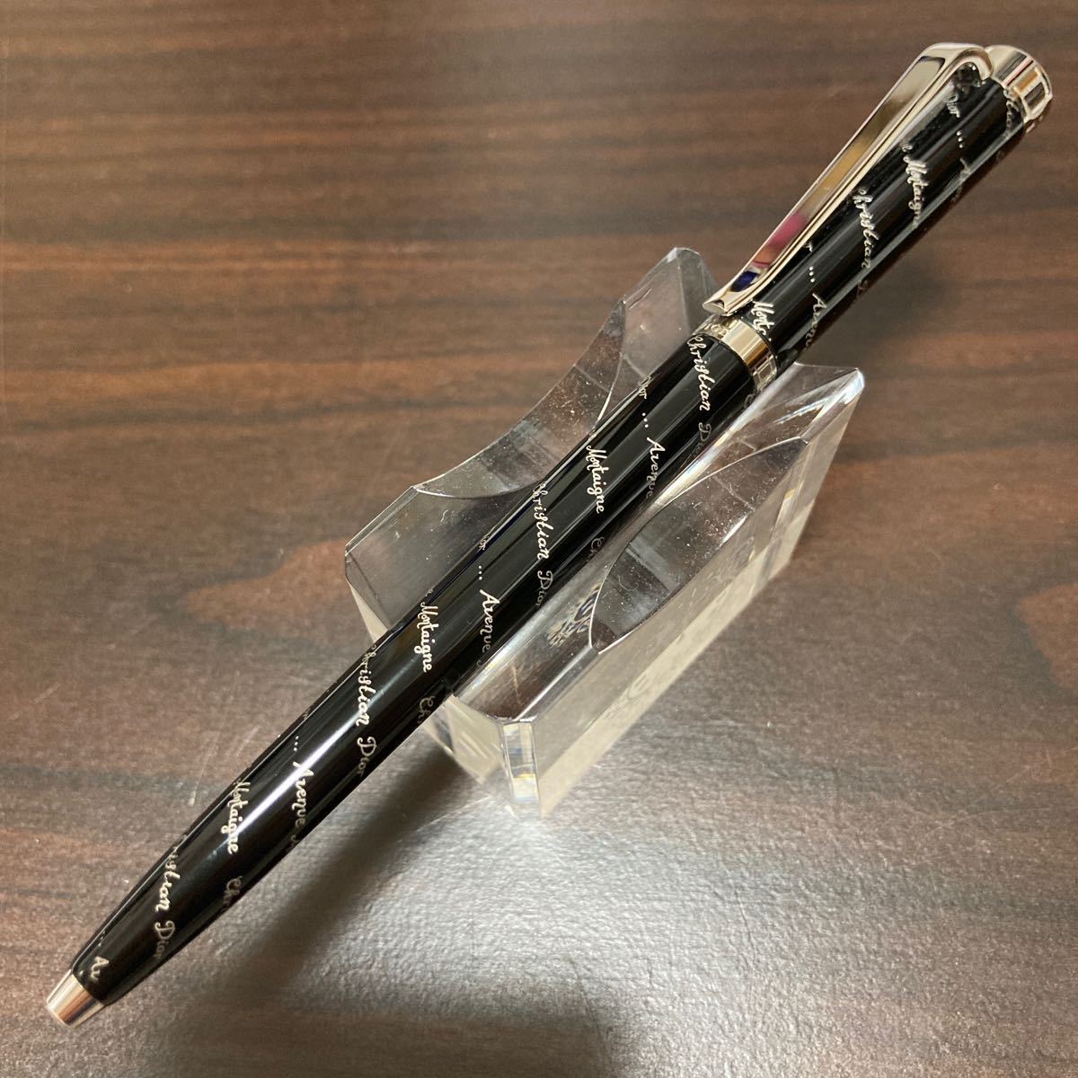 ディオール ボールペン ブラック Christian Dior 筆記具 文房具拍卖