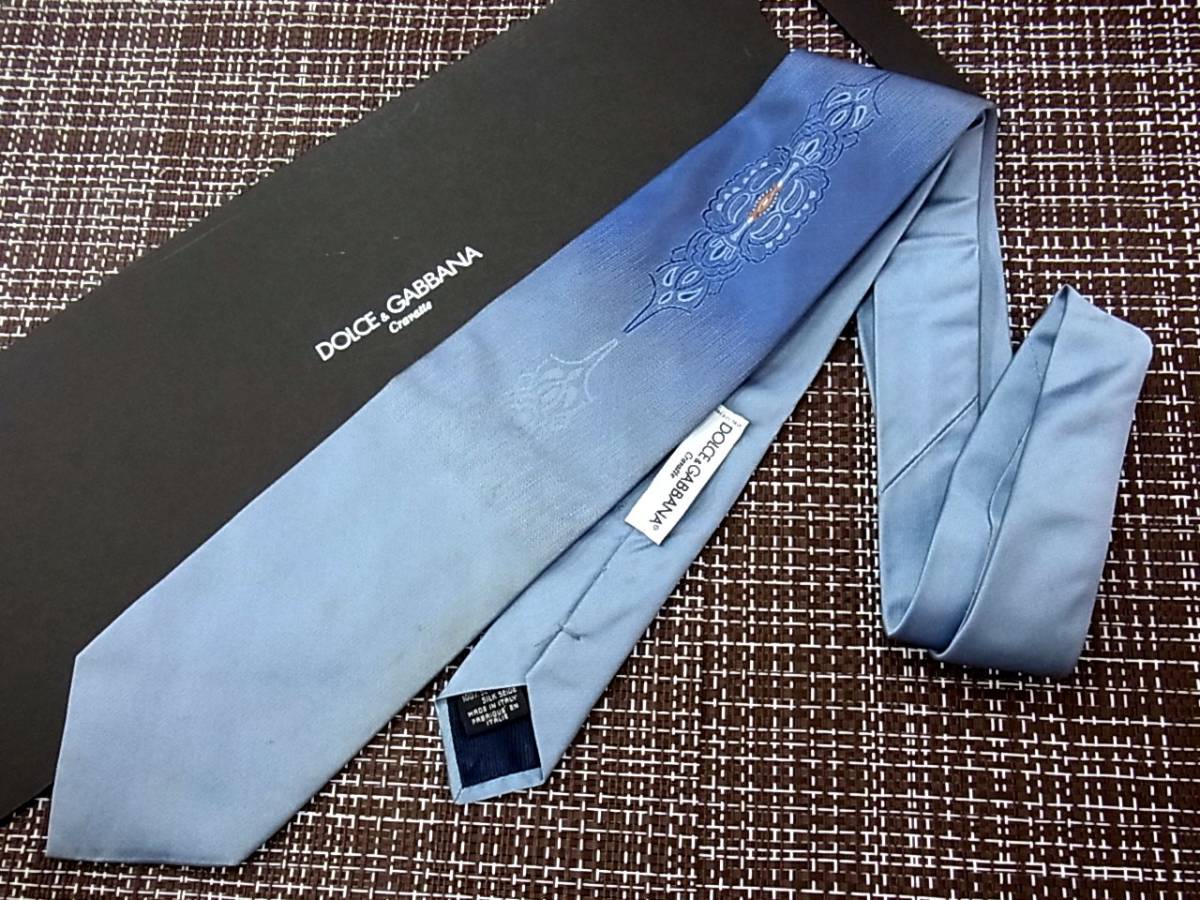 ☆状態並N☆3671☆ドルチェ&ガッバーナのネクタイ(ドルガバD&G)拍卖