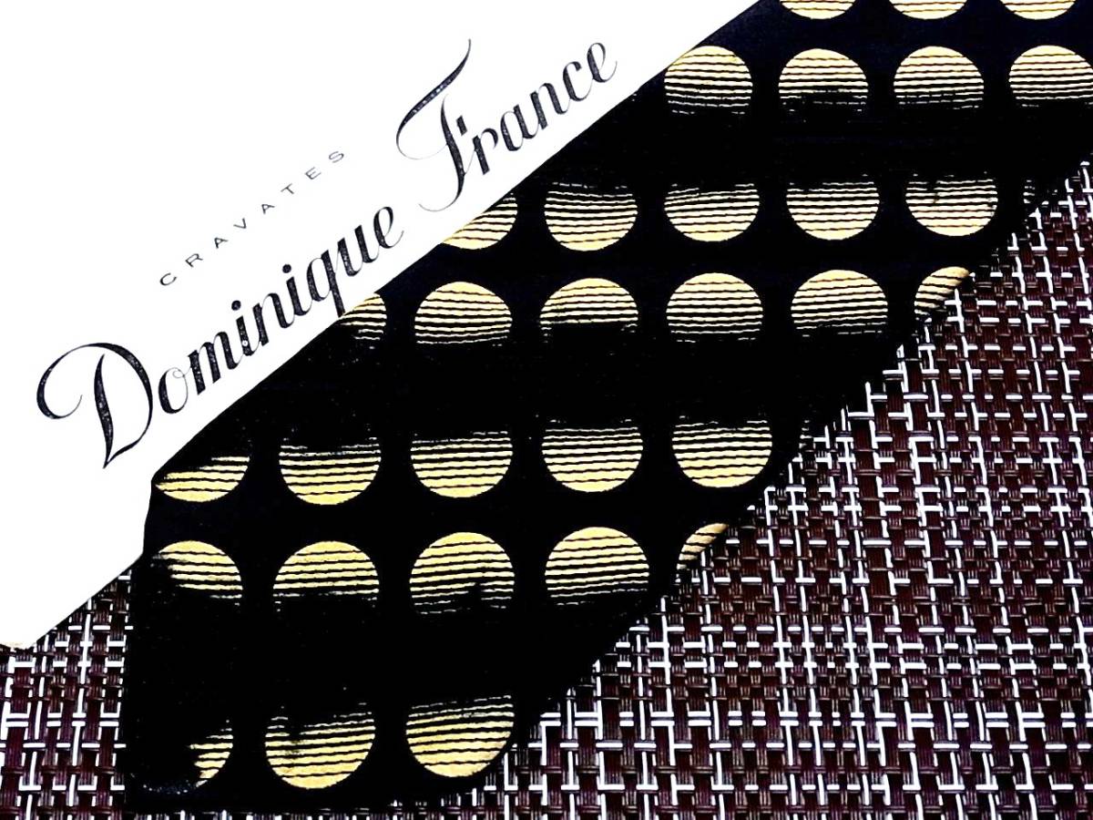 ☆状態並N☆5416■ドミニクフランス【3 Stars★★★】最高級 ネクタイ(ドミニックフランス)拍卖