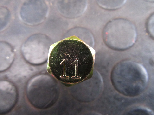 トラクター用 耕うん爪取り付けボルト11T 10×28,5 ボルト・ナット19セット 未使用拍卖