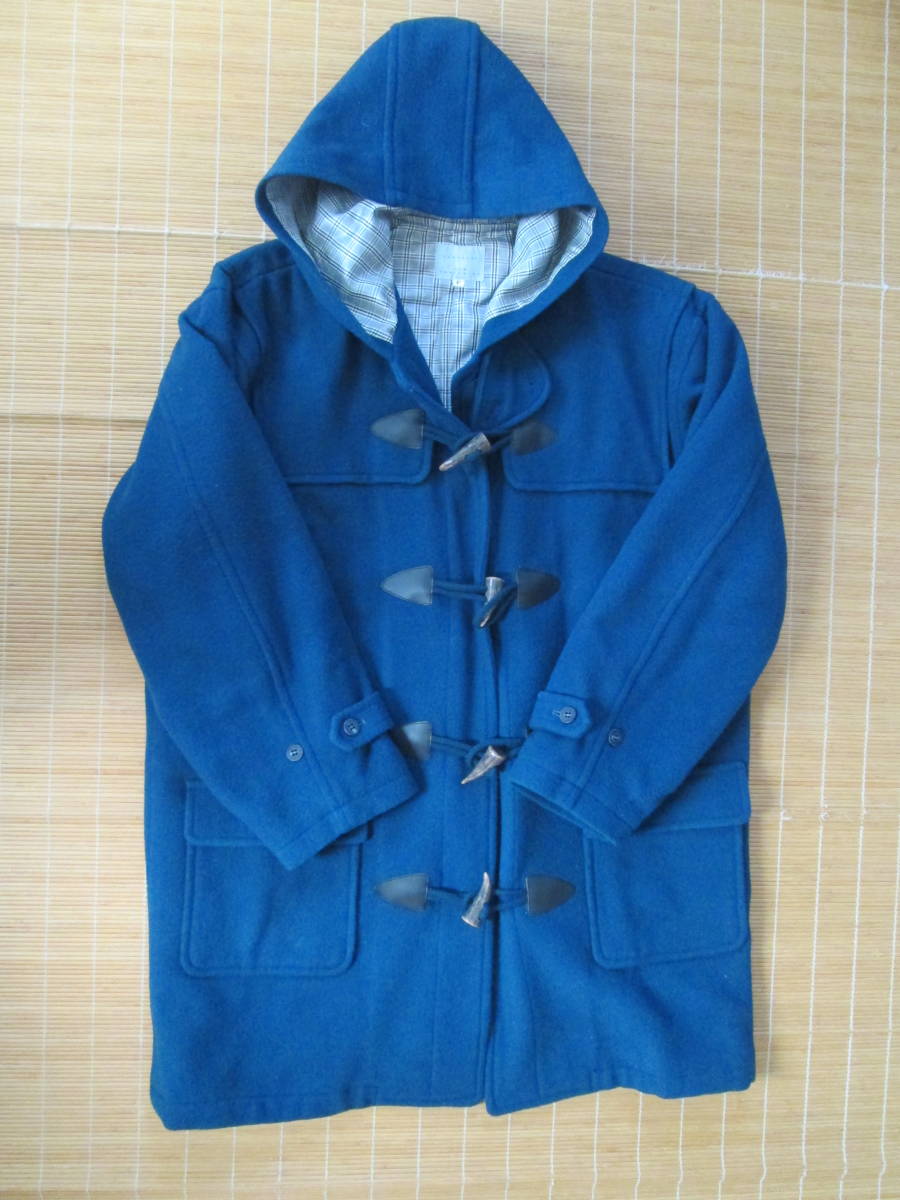 メンズ 【 ダッフルコート 青色 】 F フリーサイズ 日本製 GLASSCAT NEW BASIC MIND拍卖