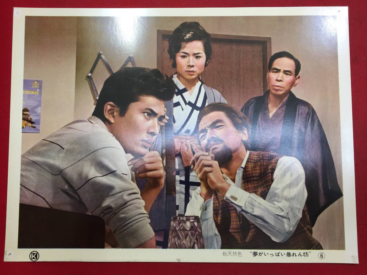 93658『夢がいっぱい暴れん坊』ロビーカード 小林旭 浅丘ルリ子 杉山俊夫 郷えい治 山田吾一拍卖
