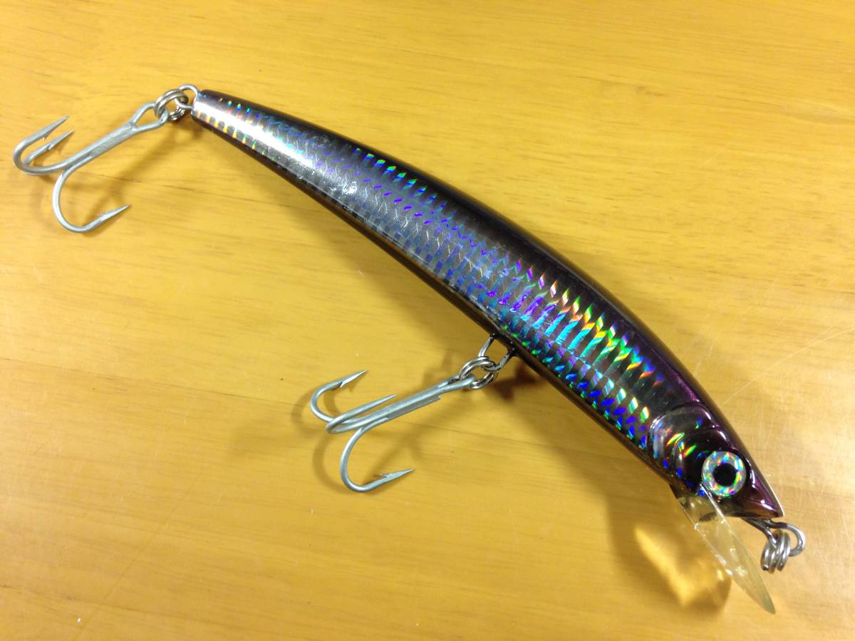 デュエル ヨーヅリ クリスタルミノー フローティング 16.5cm 41g ダークパープル 検索用 シーバス ヒラスズキ 青物 #20-127拍卖