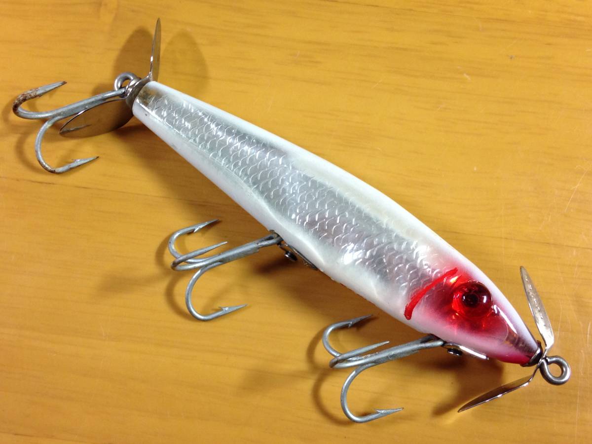 ★L&S★ MIRRO LURE ミロルアー 5M51 フローター プロップ ホワイトクリア #20-335拍卖