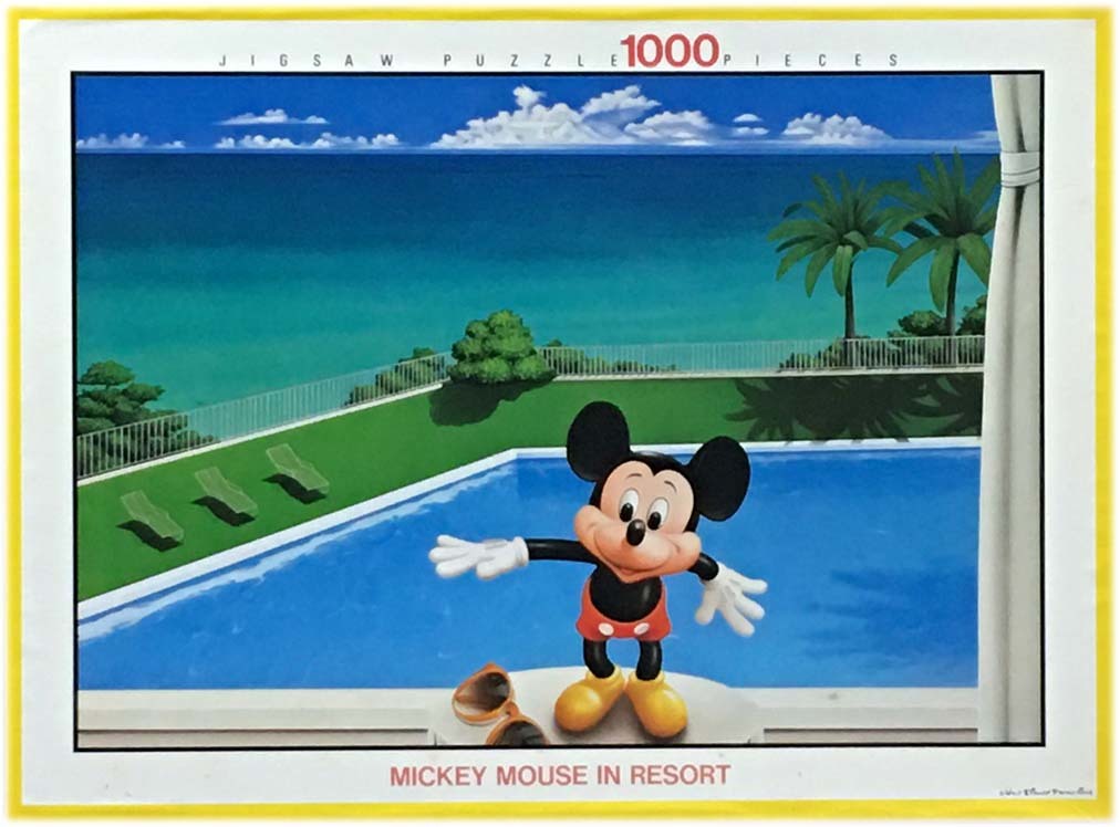 ■箱開封済・パズル未開封■テンヨー■ディズニー「ミッキーマウス イン リゾート」■1000PIECES■51cm×73.5cm■NO.96857■ジグソーパズル拍卖