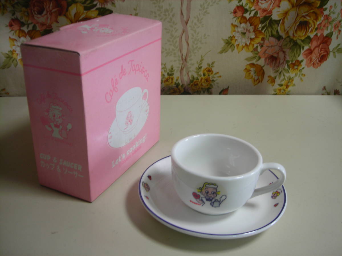 R2 11★オサムグッズ OSAMU HARADA (ハラダオサム) レトロ 希少品 カップ&ソーサー1客 箱付 未使用品拍卖