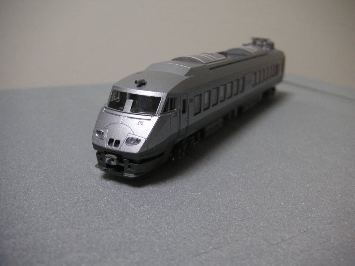 ★☆カトー 787系つばめ クモハ786 1両(純正電球色LEDに交換 ライトカバー取付) 拍卖