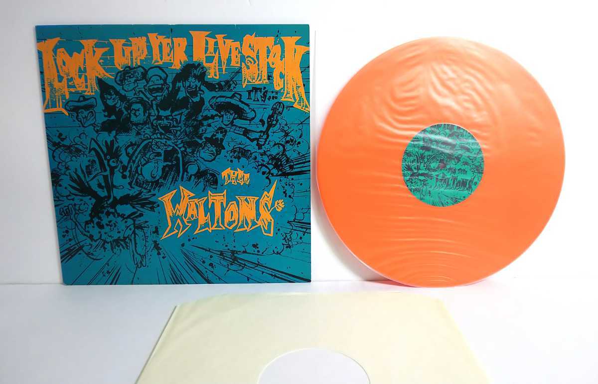 ■LP■ カラー盤 美盤 / WALTONS lock up yer livestock it's ORANGE Vinyl UK RAUCOUS RAUCLP 007拍卖
