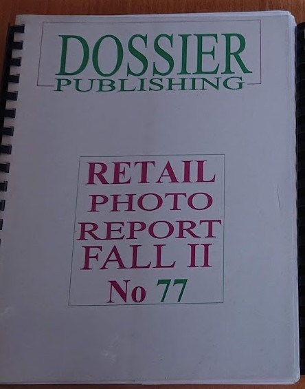 DOSSIER PUBLISHING PHOTO REPORT FALL II No77 拍卖