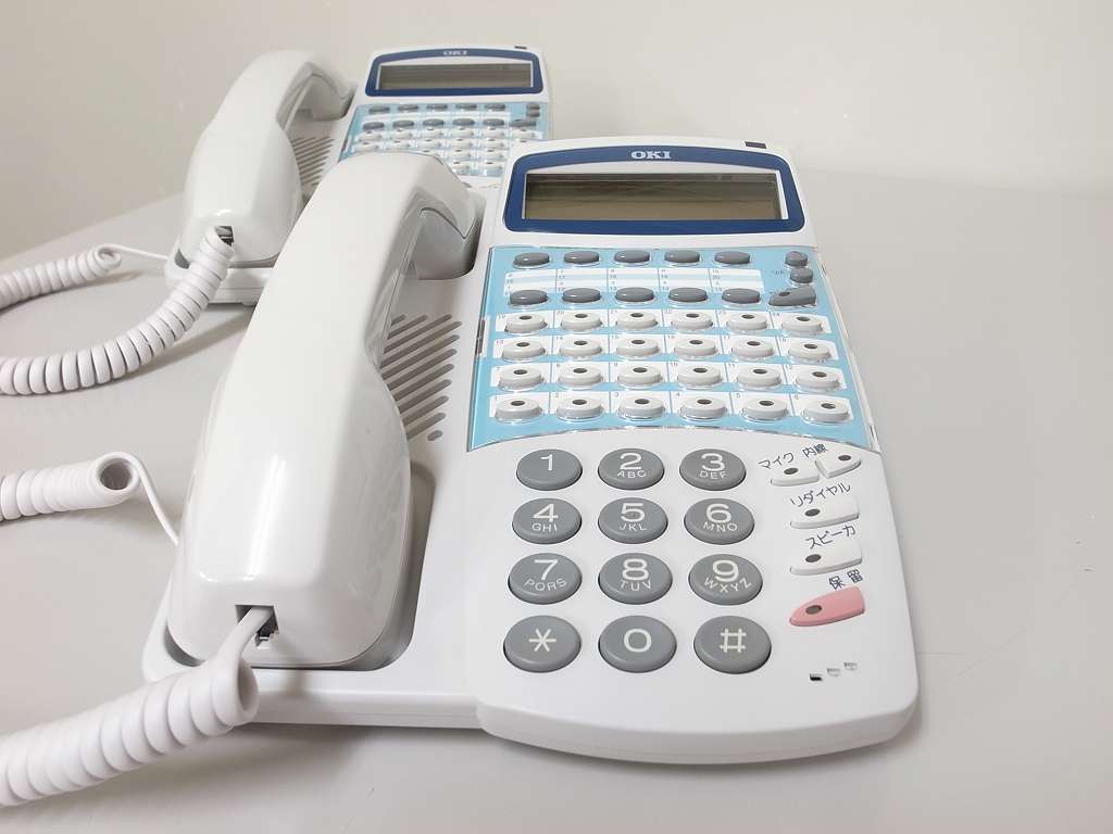 ■【☆美品☆】OKI Office stage 多機能電話機 【MKT/U-24DK】 2台 (3)■拍卖