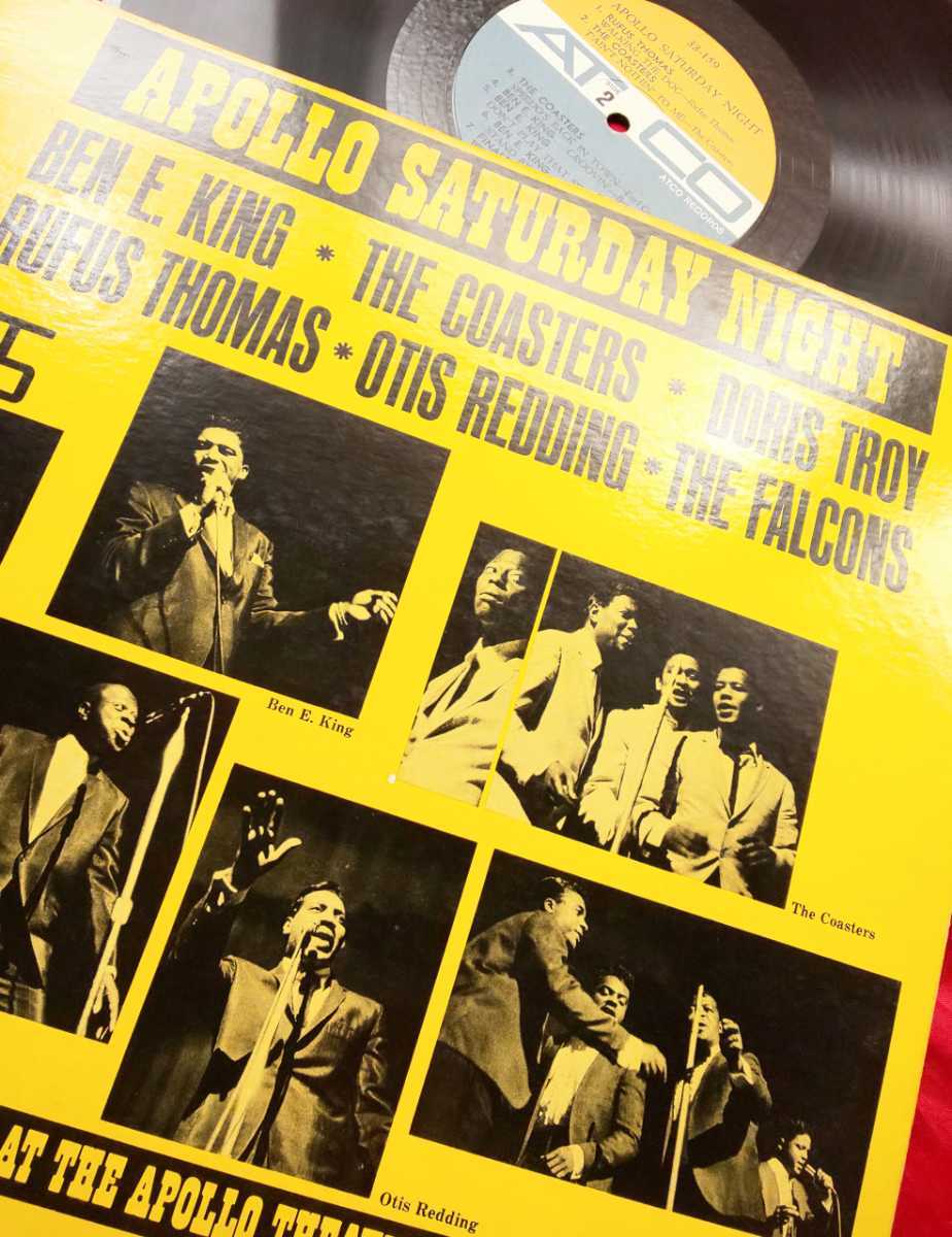 ベン E.キングのスタンドバイミーのライブが聴ける!オーティスも2曲!極上盤!mono APOLLO SATURDAY NIGHT / OTIS REDDINGBEN E.KING他拍卖