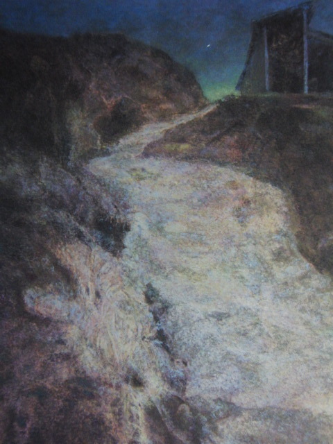 澤野文臣、【道】、希少な額装用画集より、新品額装付、状態良好、送料込み拍卖