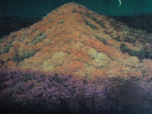 奥田元宋、【煌】、希少な額装用画集より、新品額装付、状態良好、送料込み拍卖