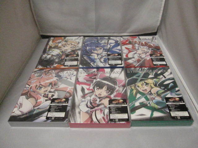 DVD 戦記絶唱シンフォギアAXZ 全6巻セット 限定版拍卖