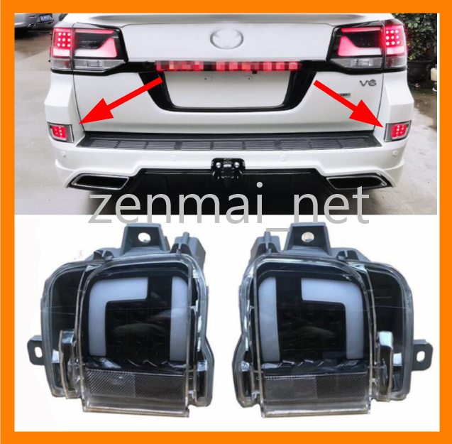 A136 トヨタランドクルーザー ランクル200系 後期 テールバンパーLEDランプ テールライト 純正適合社外品拍卖