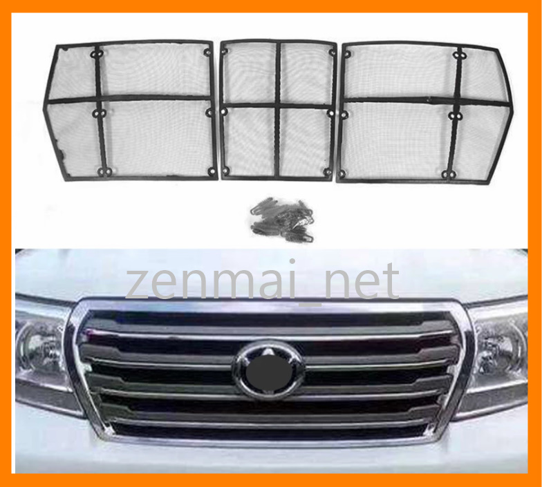 A133 トヨタランドクルーザー ランクル200系 前期 フロントグリル昆虫除けネット スクリーニングメッシュ拍卖