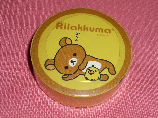 激レア!カワイイ♪ リラックマ キャラクター 圧縮タオル マジックタオル③リラックマ&キイロイトリ拍卖