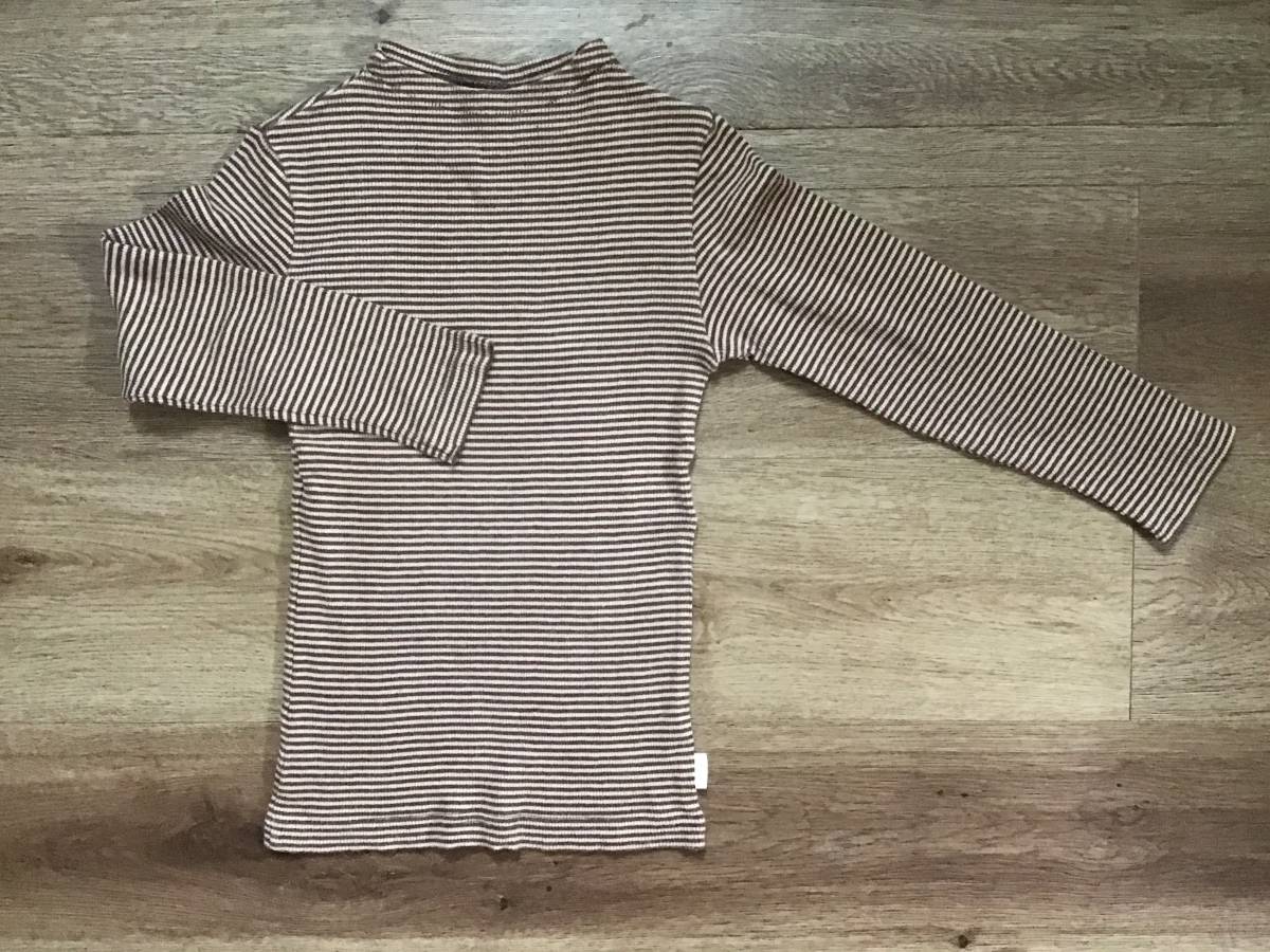 【piancheri】ファスグレース・キムラタン・キッズ・長袖TシャツUSED・タグ記名有拍卖