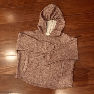 【OLD NAVY】フーディー size/ M(8) ヘザーワインレッド オールドネイビー拍卖