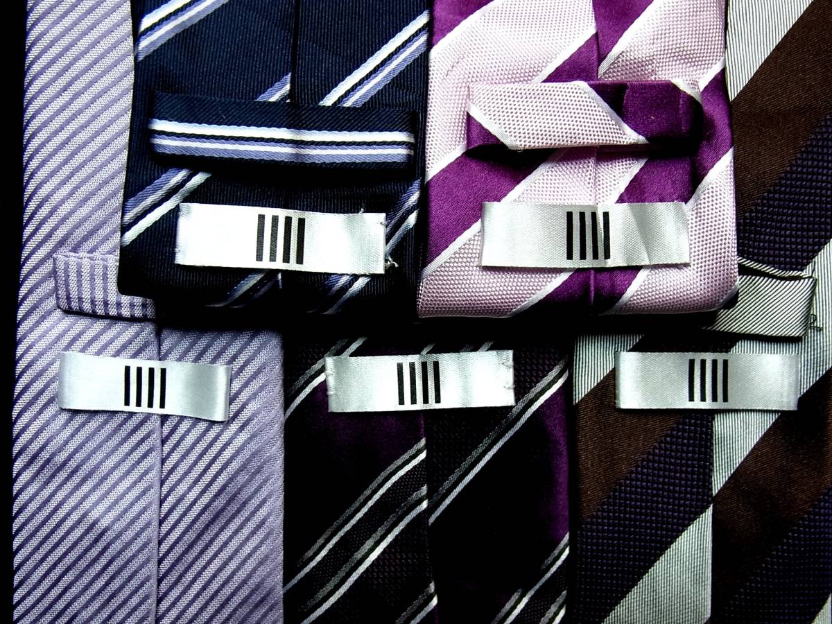 ■即決セール■J0124■ 5本セット全て スーツセレクト「SUIT SELECT」ネクタイ拍卖
