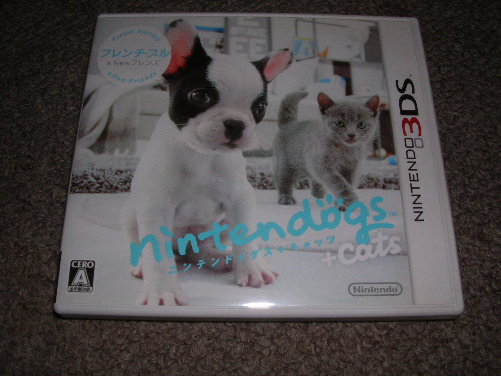 3DS★ニンテンドッグス+キャッツ★中古品拍卖