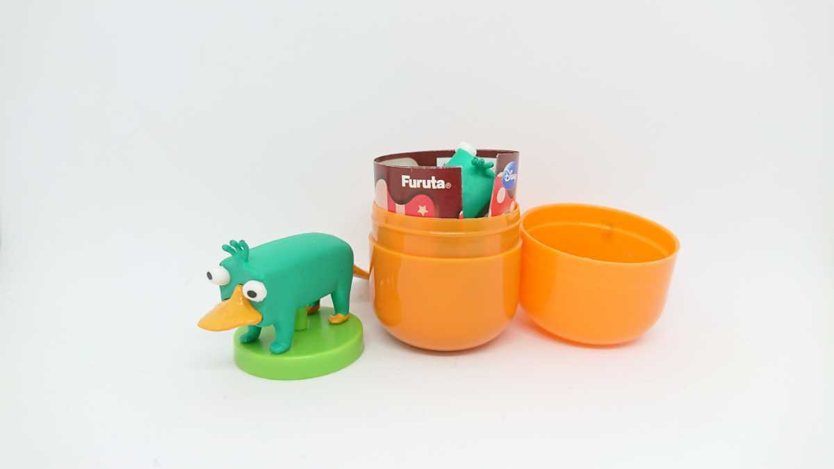 チョコエッグ ディズニーキャラクター part3 カモノハシペリー フィニアスとファーブ フィギュア Disney Perry the Platypus拍卖