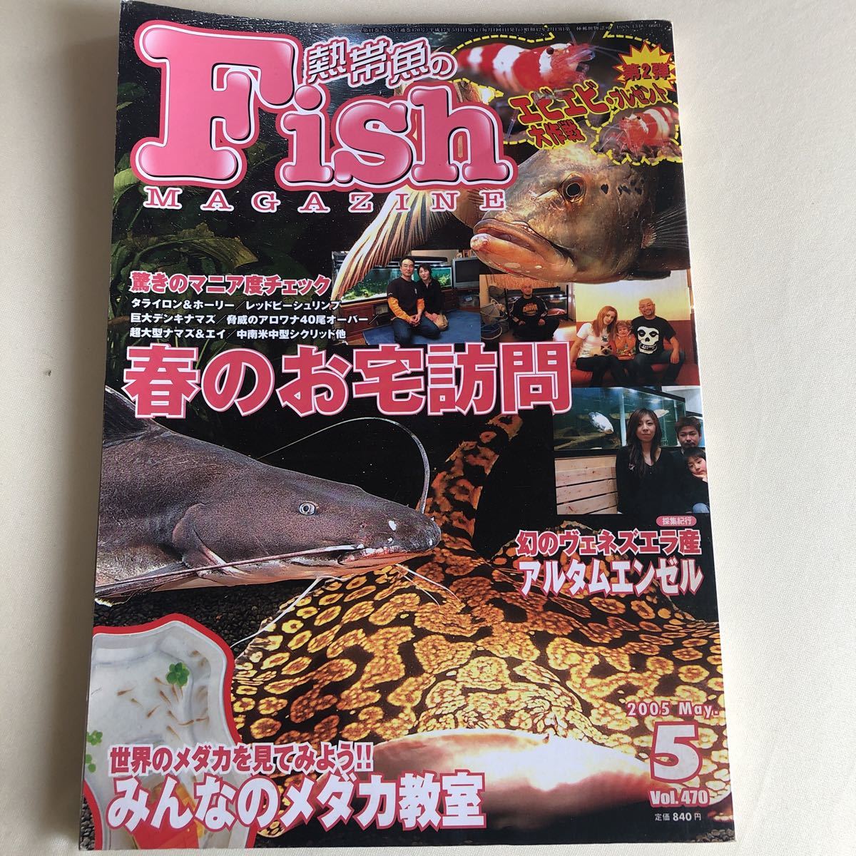 古本/FISH MAGAZINE/470 春のお宅訪問拍卖