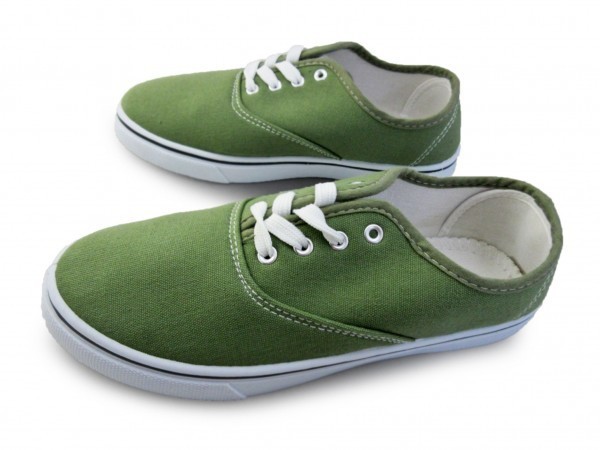 1円~2324-370新品AAAローカット/レースアップスニーカー26㌢KHAKI♂拍卖