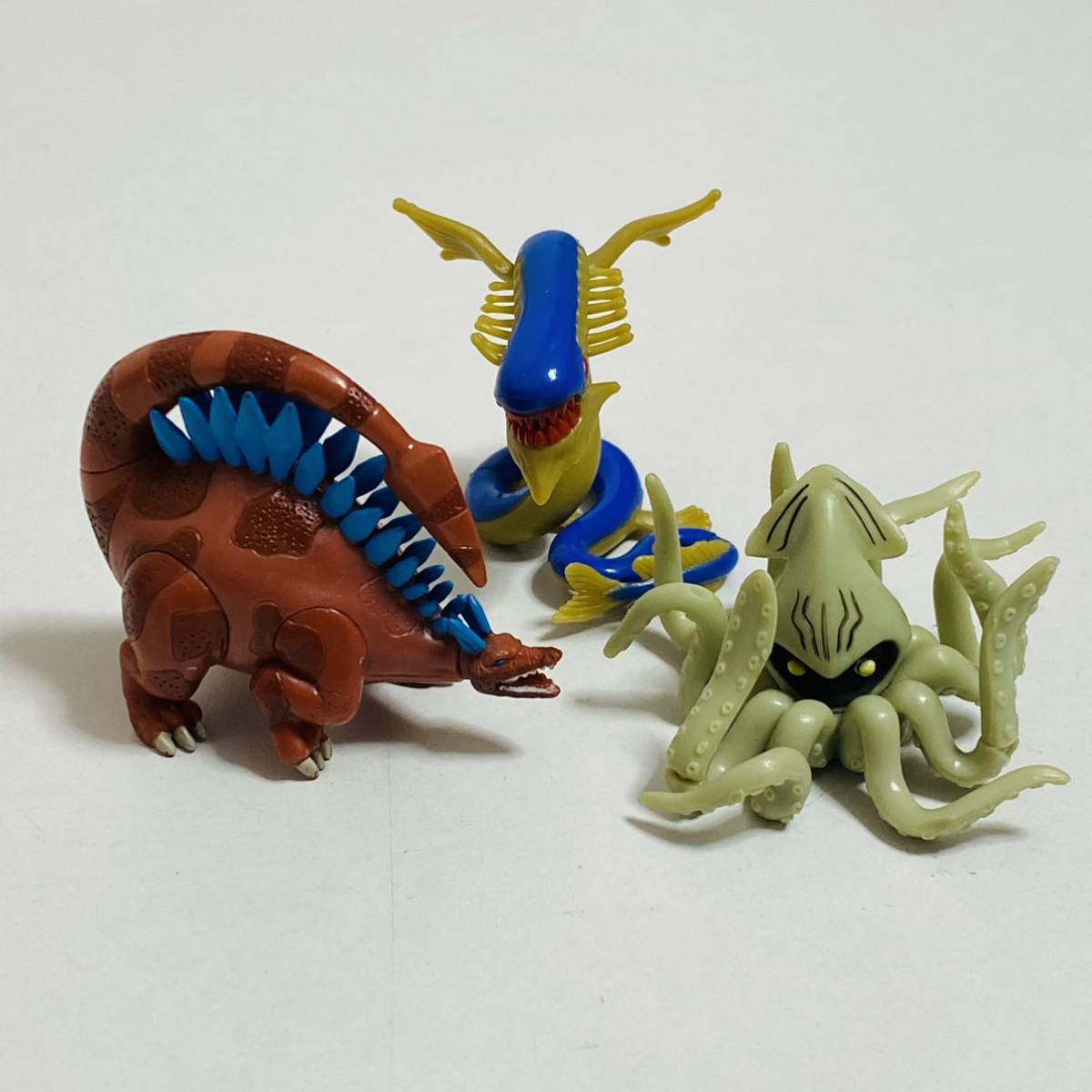 【美品】遊戯王 デビルクラーケン 剣竜 海竜神 フィギュア セット BANDAI 希少 レア 当時物拍卖