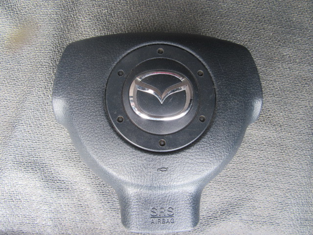 DY3R DY3W DY5R DY5W デミオ ホーンパッド ハンドル カバー ステアリングホイール カバー 純正 MAZDA DEMIO拍卖