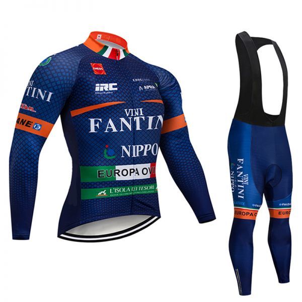 新品 長袖 上下セット No19 Lサイズ イタリア サイクルジャージ ウェア メンズ サイクリング MTB ロードバイク 自転車拍卖