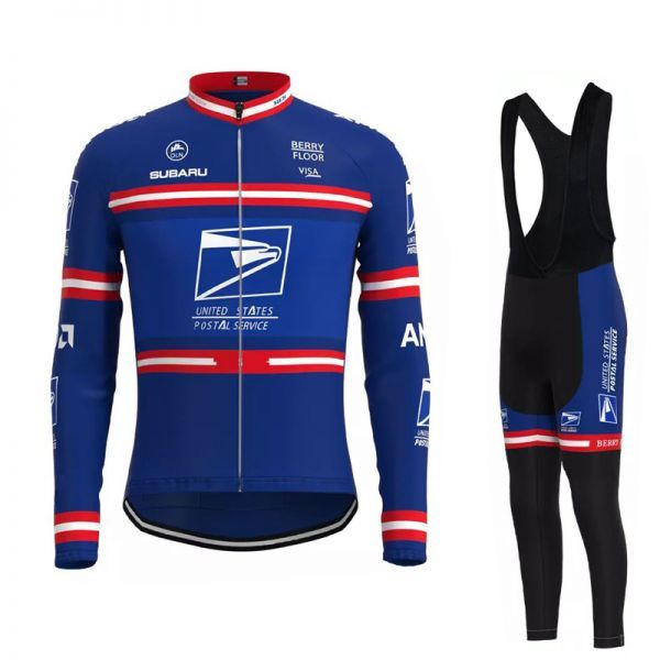 新品 長袖 レトロデザイン 上下セット No34 Sサイズ アメリカ サイクルジャージ ウェア メンズ サイクリング MTB ロードバイク 自転車拍卖