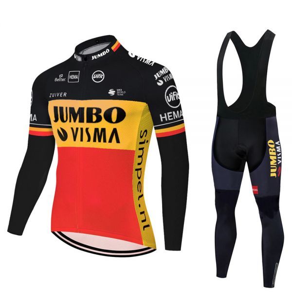 新品 長袖 上下セット No38 Sサイズ オランダ サイクルジャージ ウェア メンズ サイクリング MTB ロードバイク 自転車拍卖