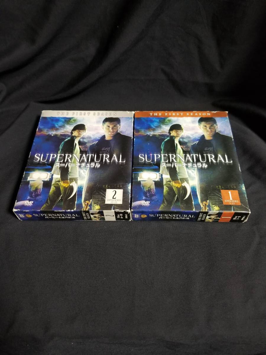 DVD SUPER NATURAL THE FIRST SEASON ①&②拍卖
