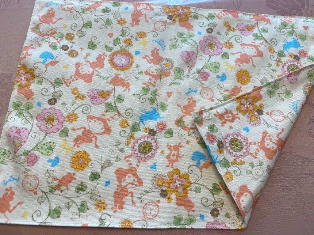 No.8 裏付ランチョンマット ハンドメイド 25x35 アリス 女の子拍卖