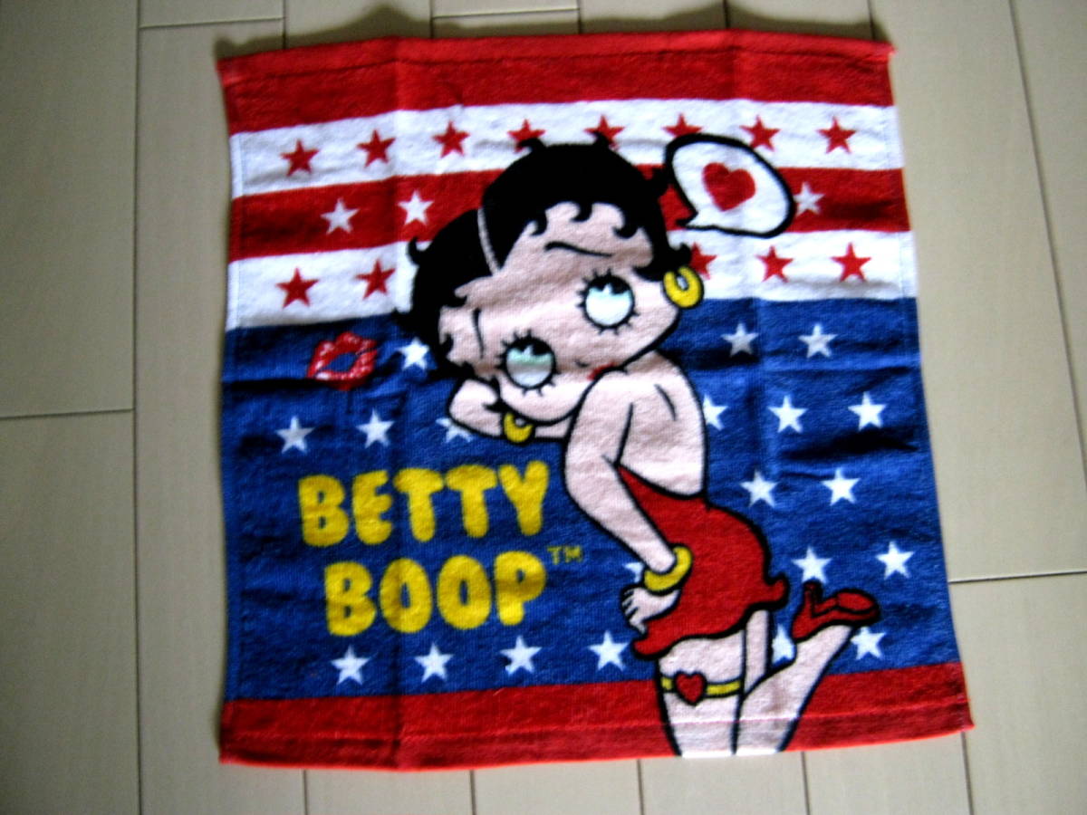 2.【新品】ベティちゃん*ハンドタオル*Betty Boop拍卖