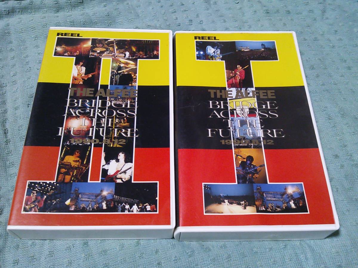 即決VHSビデオ THE ALFEE(アルフィー) BRIDGE ACROSS THE FUTURE 1990 REEL ⅠⅡセット拍卖