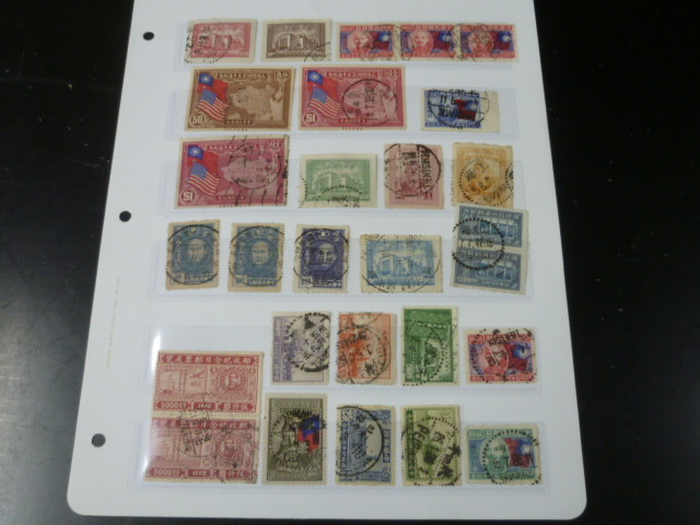 20LH S 【8】 旧中国切手 1939-46年 各種 紀念 計28枚 使用済拍卖