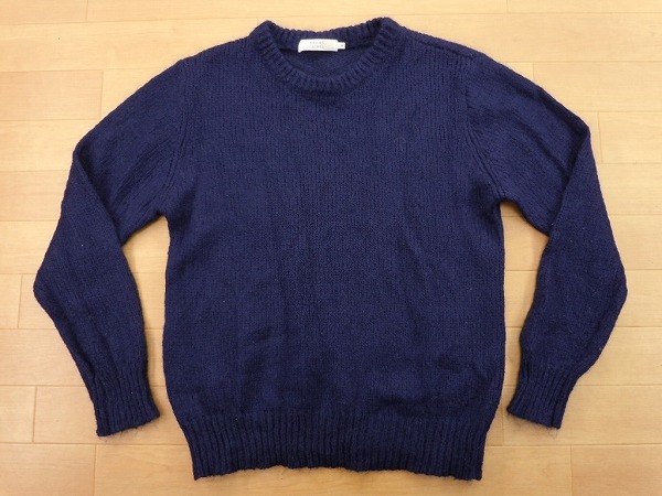 BEAMS LIGHTS ビームスライツ★紺色 ネイビー セーター M★ニット★即決★h拍卖