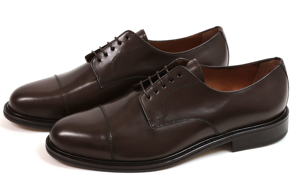 新品-YA244- ヤンコ ストレートチップ ダークブラウン 9.5(28.0cm) YANKO拍卖