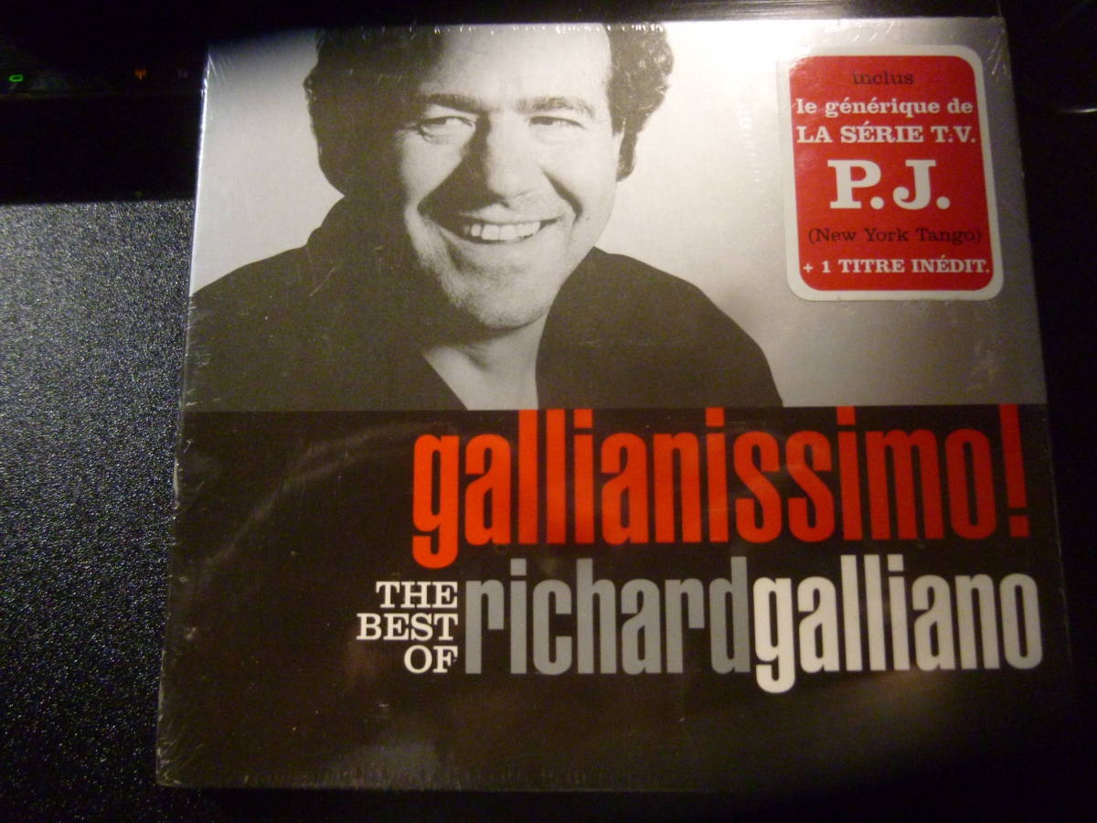 ☆リシャール・ガリアーノ/Gallianissimo Best of richard galliano 新品未開封CD アコーディオン拍卖