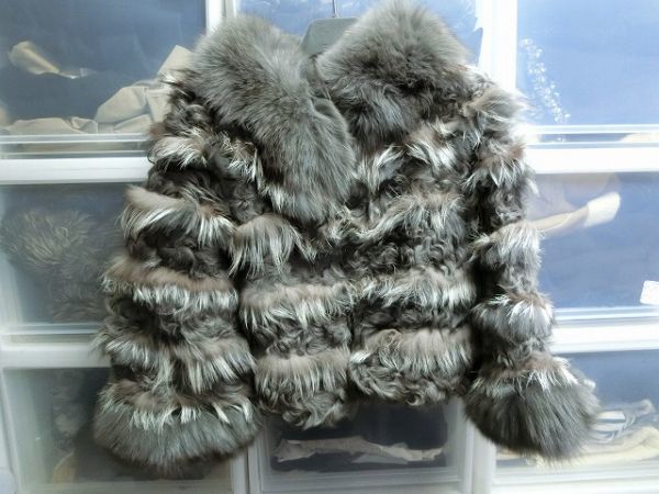 Diagram ラムファー フォックスファー ジャケット 36 ダイアグラム拍卖