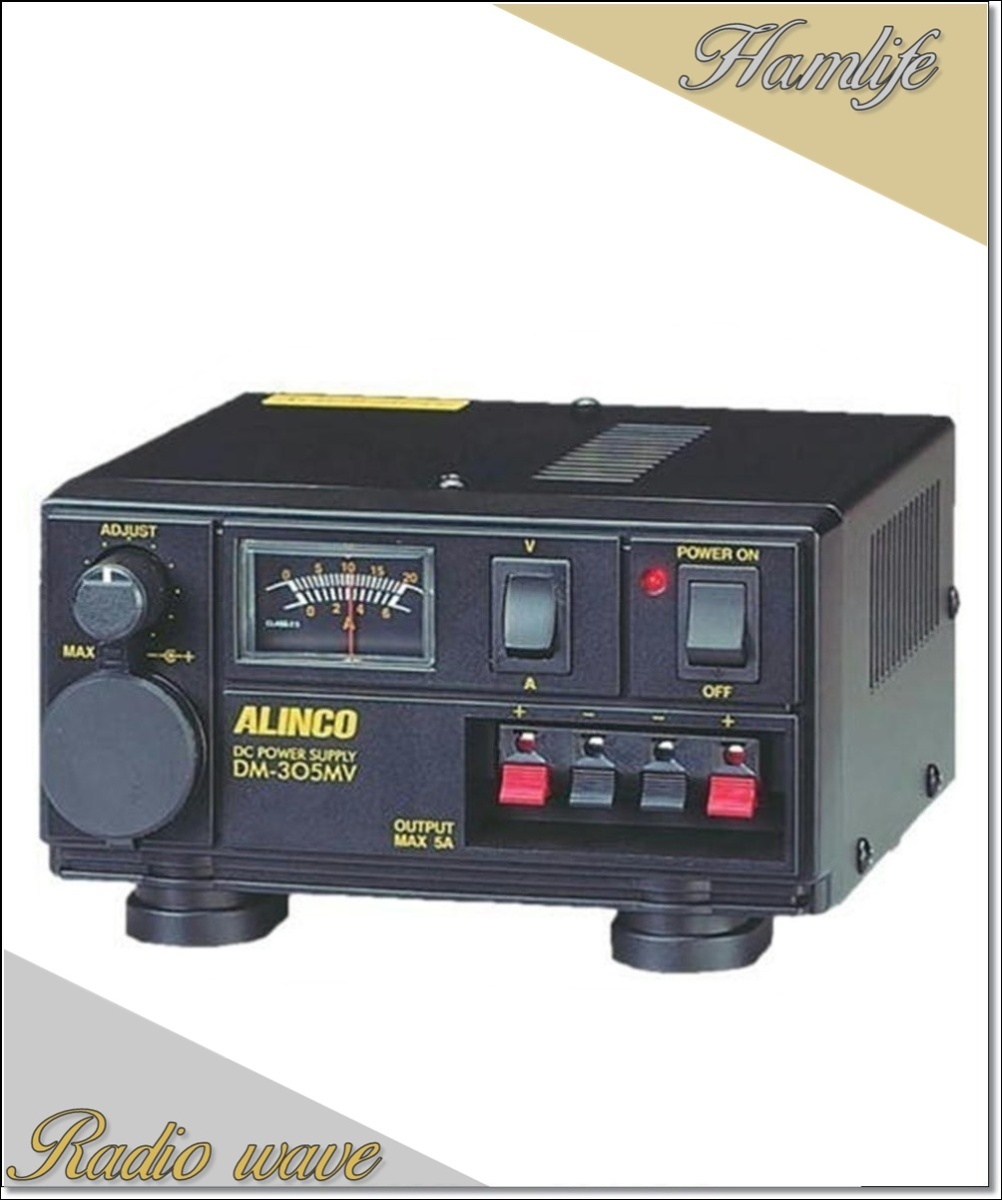 DM-305MV(DM305MV) ALINCO アルインコ安定化電源 5A拍卖