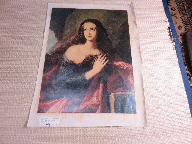 「LA MAGDALENA」プラド美術館所蔵絵画・コピー印刷・美品の格安提供です。拍卖