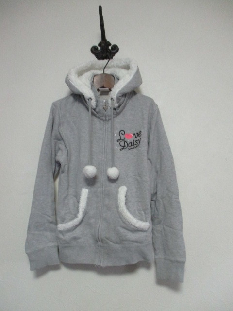 DAISYLOVERSデイジーラバーズグレージップパーカーサイズ135(103020拍卖