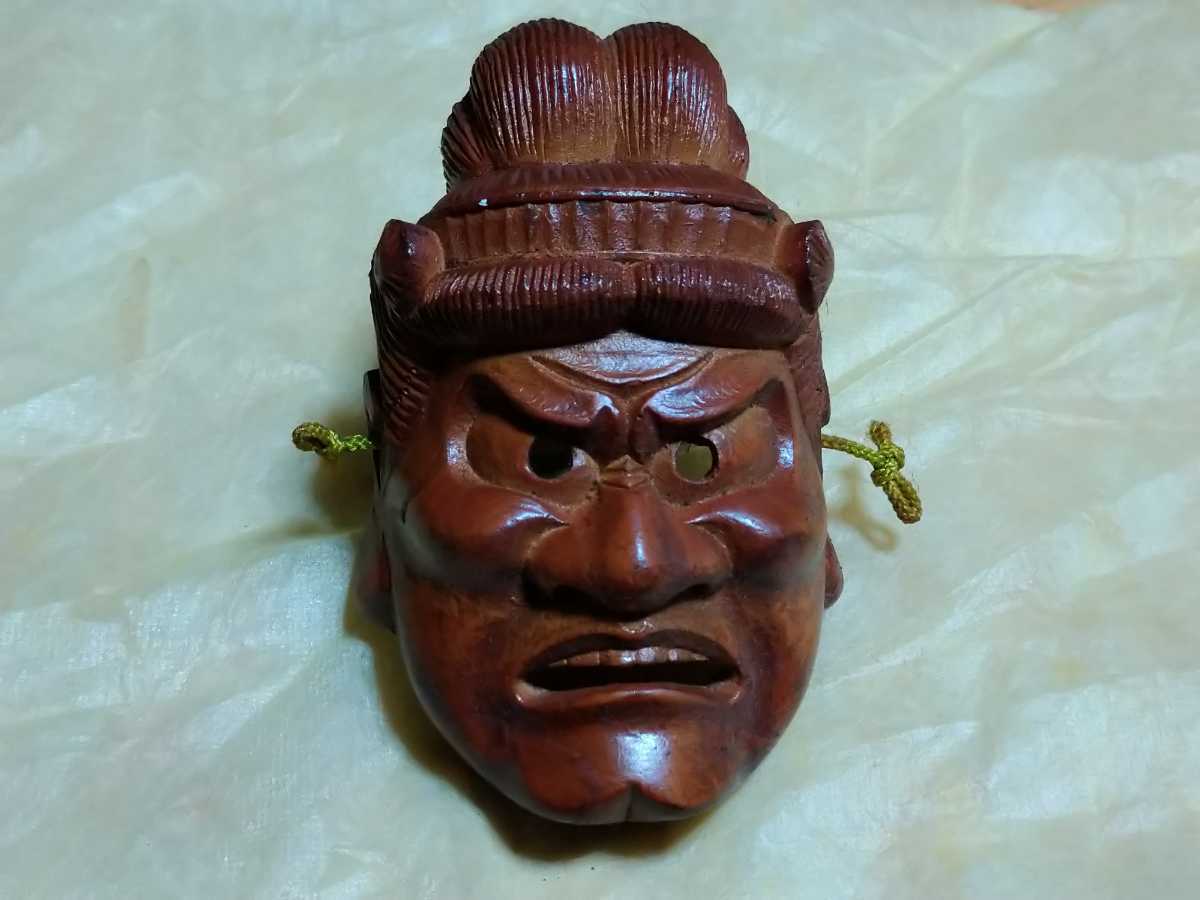 レア!木彫 お面 ミニチュア!インテリア!コレクショングッズ!飾り物!雑貨!12拍卖